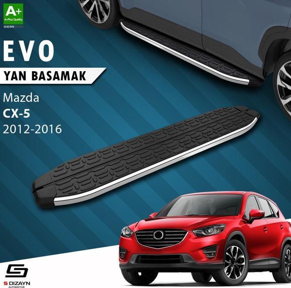 S-Dizayn Mazda CX-5 Evo Krom Yan Basamak 183 Cm 2012-2016 - Image 1