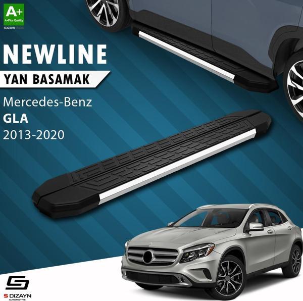 S-Dizayn Mercedes GLA X156 NewLine Krom Yan Basamak 183 Cm 2013-2020 - Image 1