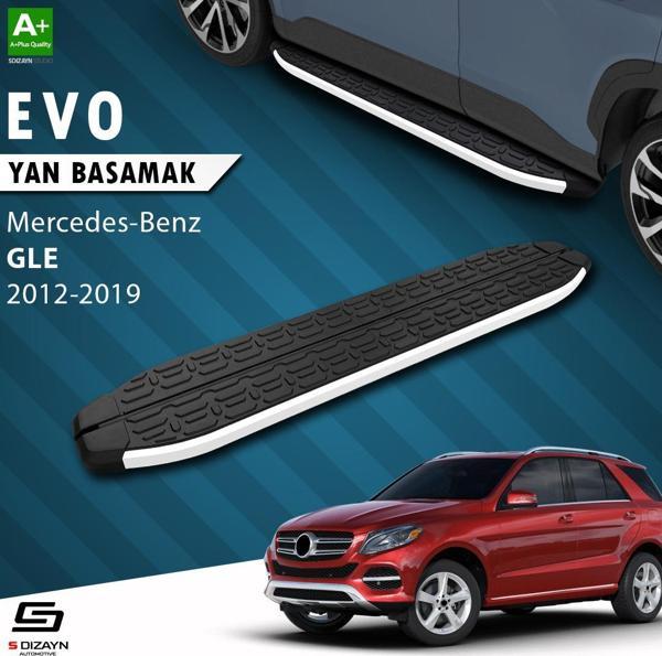 S-Dizayn Mercedes GLE W166 Evo Aluminyum Yan Basamak 193 Cm 2012-2019 - Image 1