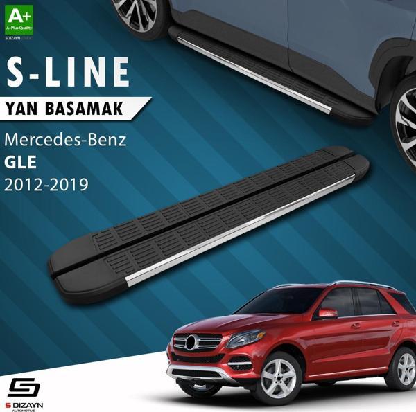 S-Dizayn Mercedes GLE W166 S-Line Krom Yan Basamak 193 Cm 2012-2019 - Image 1