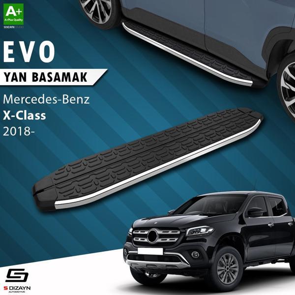 S-Dizayn Mercedes X-Class Evo Krom Yan Basamak 203 Cm 2018 Üzeri - Image 1