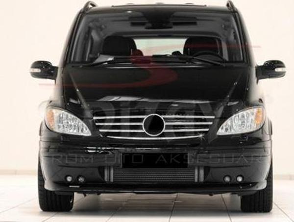 S-Dizayn Mercedes Viano W639 Krom Ön Panjur 7 Prç 2004-2010 - Image 1