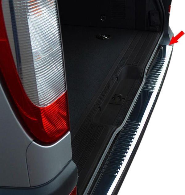 S-Dizayn Mercedes Vito Krom Arka Tampon Eşiği 2004-2014 - Image 1