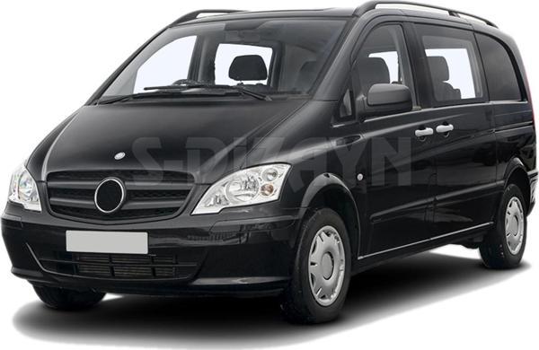 S-Dizayn Mercedes Vito Krom Kapı Kolu 5 Kapı 2004-2014 - Image 1