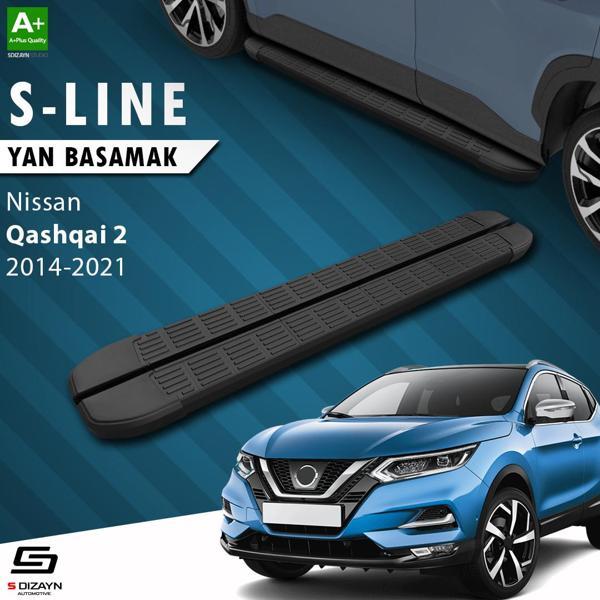 S-Dizayn Nissan Qashqai 2 S-Line Siyah Yan Basamak 173 Cm 2014-2021 - Image 1