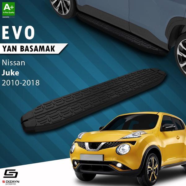 S-Dizayn Nissan Juke Evo Siyah Yan Basamak 173 Cm 2010-2018 - Image 1