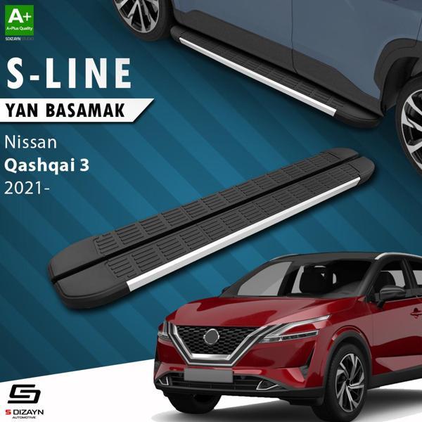 S-Dizayn Nissan Qashqai 3 S-Line Aluminyum Yan Basamak 173 Cm 2021 Üzeri - Image 1