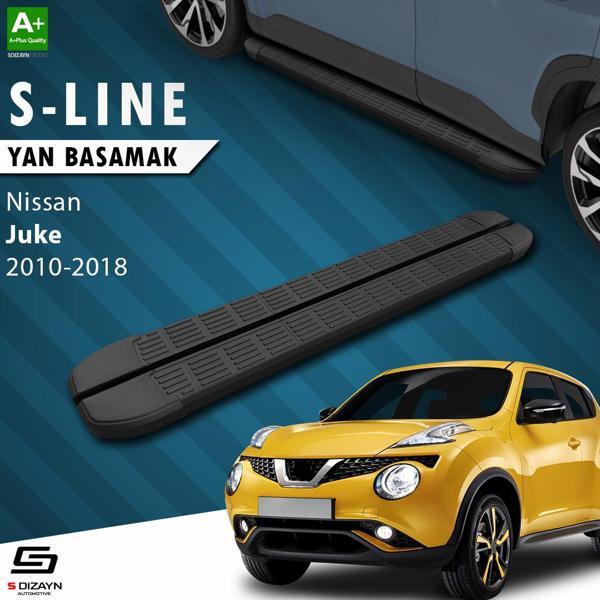 S-Dizayn Nissan Juke S-Line Siyah Yan Basamak 173 Cm 2010-2018 - Image 1