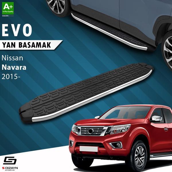 S-Dizayn Nissan Navara 3 Evo Krom Yan Basamak 203 Cm 2015 Üzeri - Image 1