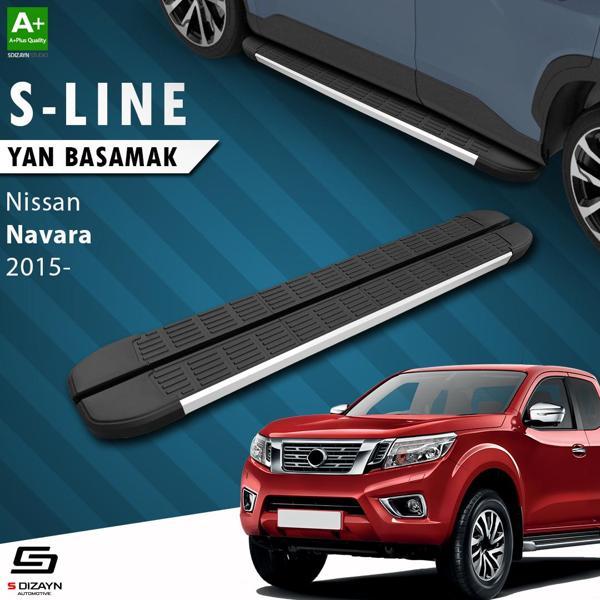 S-Dizayn Nissan Navara 3 S-Line Aluminyum Yan Basamak 203 Cm 2015 Üzeri - Image 1