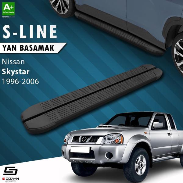 S-Dizayn Nissan Skystar S-Line Siyah Yan Basamak 193 Cm 1996-2006 - Image 1