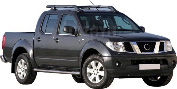 S-Dizayn Nissan Navara Krom Cam Çıtası 4 Prç 2006-2015 - Image 1