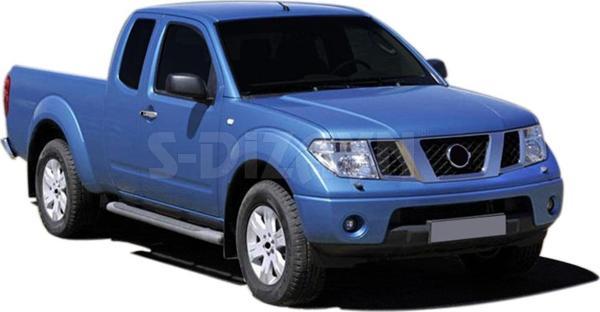 S-Dizayn Nissan Navara Krom Kapı Kolu 2 Kapı 2006-2015 (Çift Delikli) - Image 1