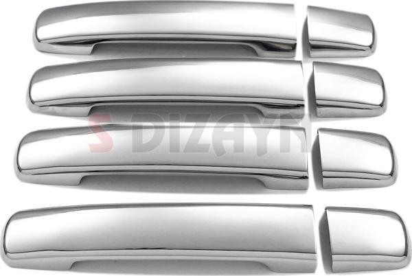 S-Dizayn Nissan Navara Krom Kapı Kolu 4 Kapı 2006-2015 - Image 1