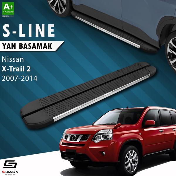 S-Dizayn Nissan X-Trail T31 S-Line Krom Yan Basamak 173 Cm 2007-2014 - Image 1