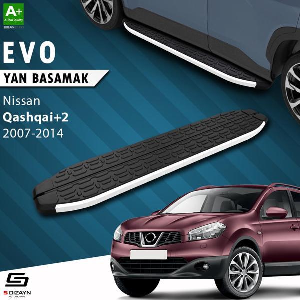 S-Dizayn Nissan Qashqai +2 Evo Aluminyum Yan Basamak 183 Cm 2007-2014 - Image 1
