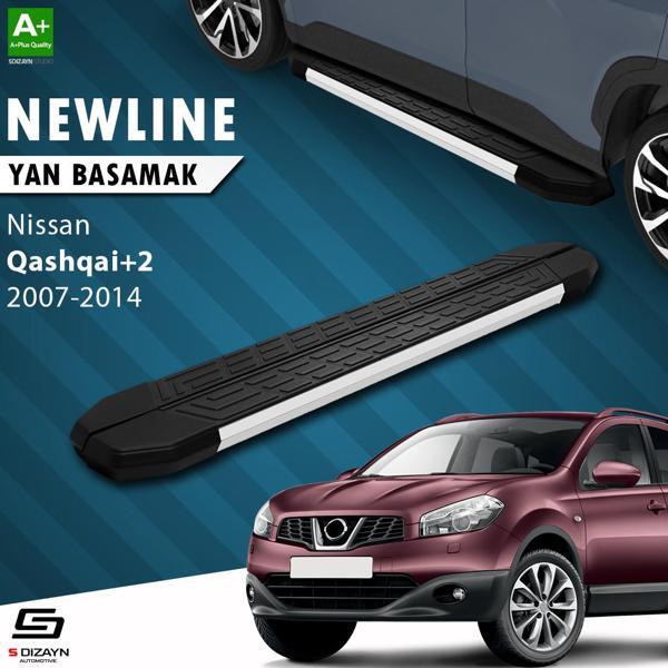S-Dizayn Nissan Qashqai +2 NewLine Aluminyum Yan Basamak 183 Cm 2007-2014 - Image 1