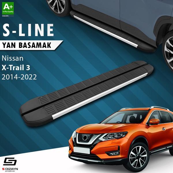 S-Dizayn Nissan X-Trail T32 S-Line Aluminyum Yan Basamak 183 Cm 2014-2022 - Image 1