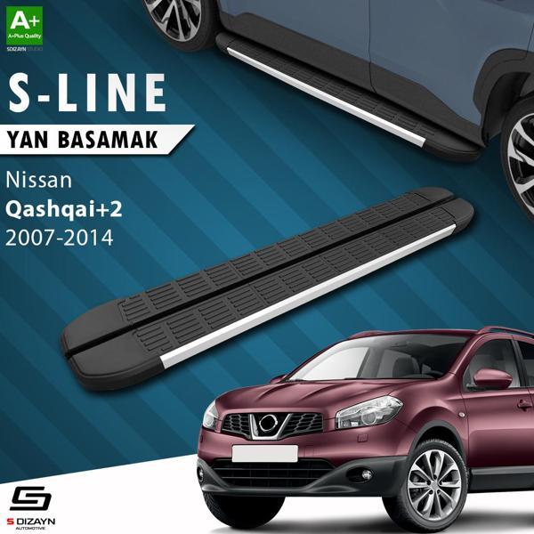 S-Dizayn Nissan Qashqai +2 S-Line Aluminyum Yan Basamak 183 Cm 2007-2014 - Image 1