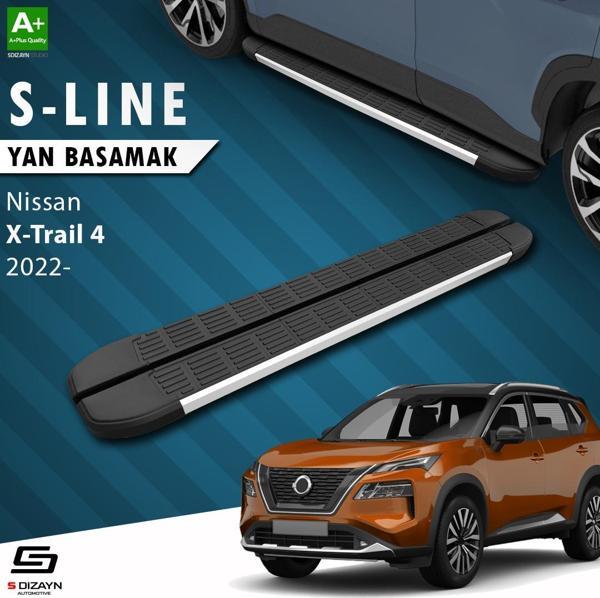 S-Dizayn Nissan X-Trail T33 S-Line Aluminyum Yan Basamak 183 Cm 2022 Üzeri - Image 1