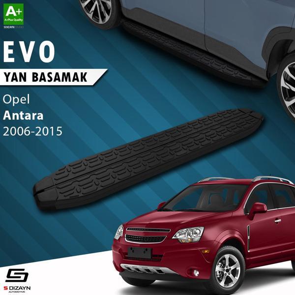 S-Dizayn Opel Antara Evo Siyah Yan Basamak 183 Cm 2006-2015 - Image 1