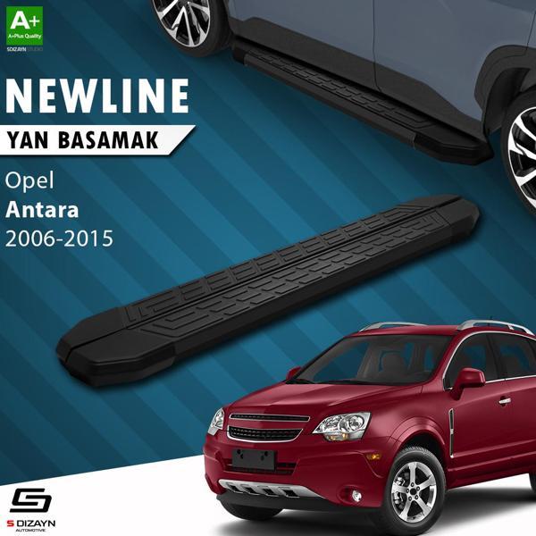 S-Dizayn Opel Antara NewLine Siyah Yan Basamak 183 Cm 2006-2015 - Image 1