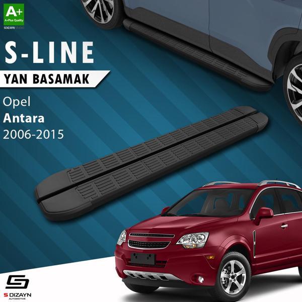 S-Dizayn Opel Antara S-Line Siyah Yan Basamak 183 Cm 2006-2015 - Image 1