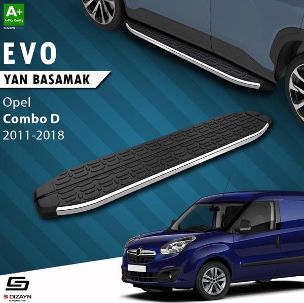 S-Dizayn Opel Combo D Evo Krom Yan Basamak 193 Cm 2011-2018 - Image 1