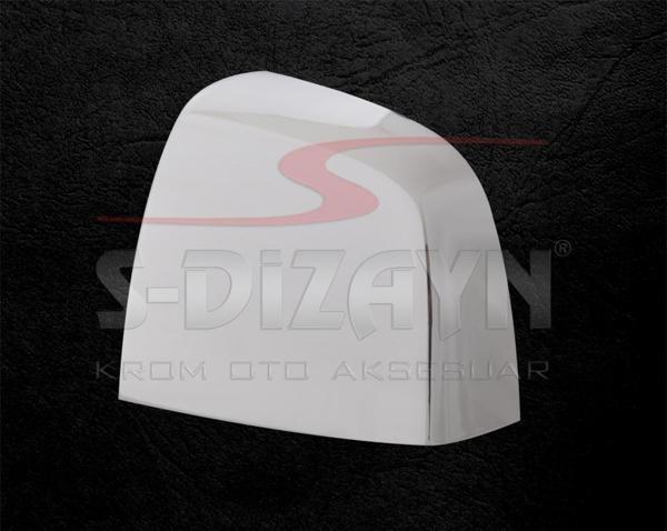 S-Dizayn Opel Combo D Krom Ayna Kapağı 2 Prç 2011-2018 - Image 1