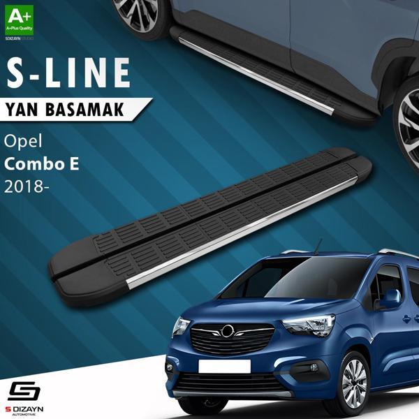 S-Dizayn Opel Combo E S-Line Krom Yan Basamak 203 Cm 2018 Üzeri - Image 1