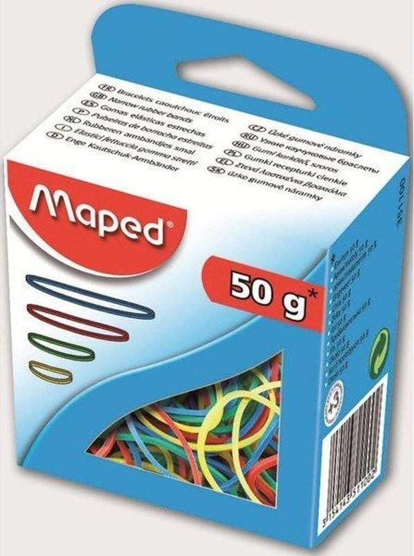 Maped Renkli Ambalaj Lastiği 50 gr 351100 - Image 1