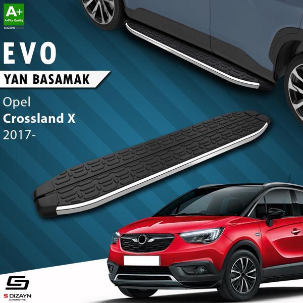 S-Dizayn Opel Crossland X Evo Krom Yan Basamak 173 Cm 2017 Üzeri - Image 1