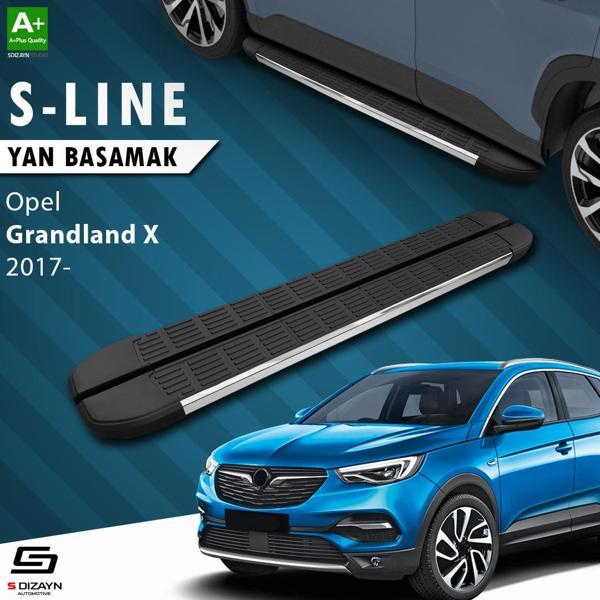 S-Dizayn Opel Grandland X S-Line Krom Yan Basamak 183 Cm 2017 Üzeri - Image 1