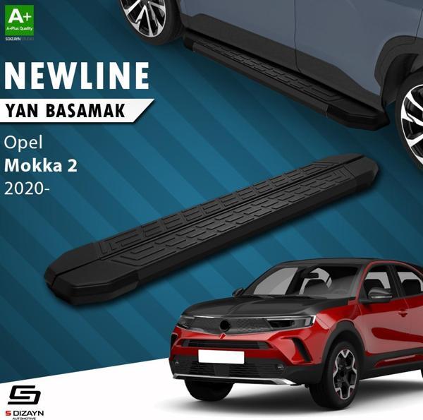 S-Dizayn Opel Mokka 2 NewLine Siyah Yan Basamak 173 Cm 2020 Üzeri - Image 1
