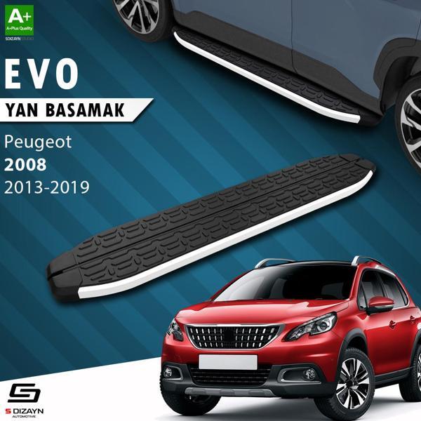 S-Dizayn Peugeot 2008 Evo Aluminyum Yan Basamak 173 Cm 2013-2019 - Image 1