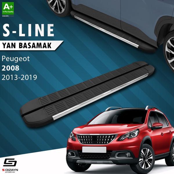 S-Dizayn Peugeot 2008 S-Line Krom Yan Basamak 173 Cm 2013-2019 - Image 1