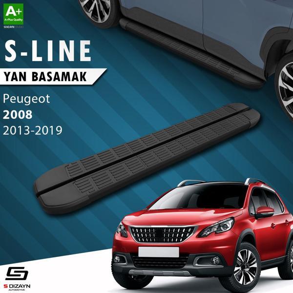 S-Dizayn Peugeot 2008 S-Line Siyah Yan Basamak 173 Cm 2013-2019 - Image 1