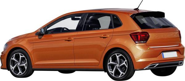 S-Dizayn VW Polo MK6 Krom Bagaj Alt Çıta 2017-2021 - Image 1