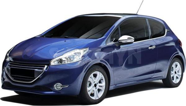 S-Dizayn Peugeot 208 Krom Kapı Kolu 2 Kapı 2012-2019 - Image 1