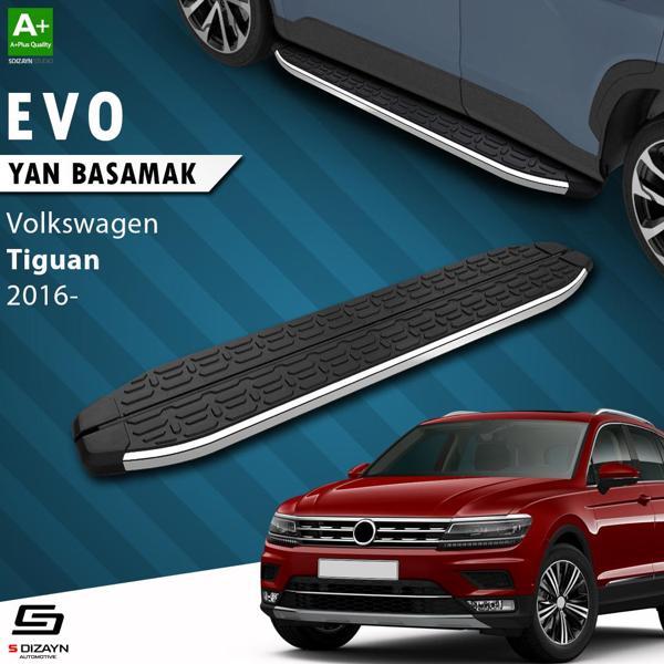S-Dizayn VW Tiguan 2 Evo Krom Yan Basamak 173 Cm 2016-2024 - Image 1