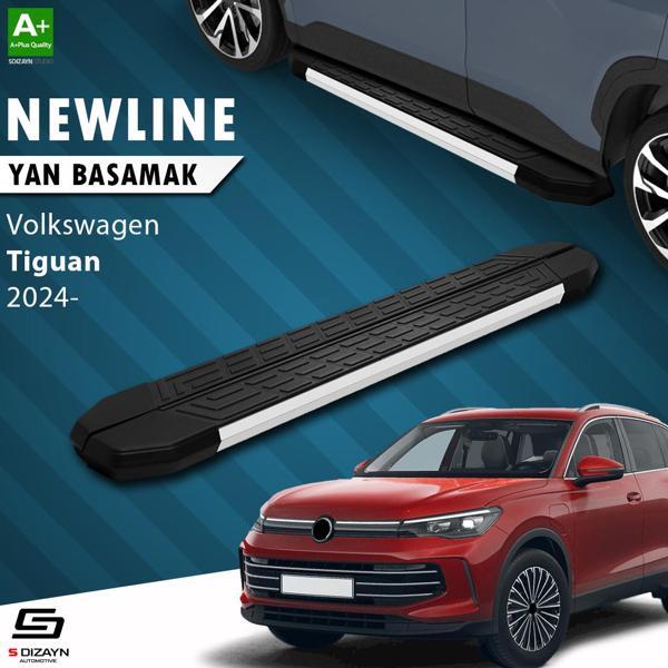 S-Dizayn VW Tiguan 3 NewLine Aluminyum Yan Basamak 183 Cm 2024 Üzeri - Image 1