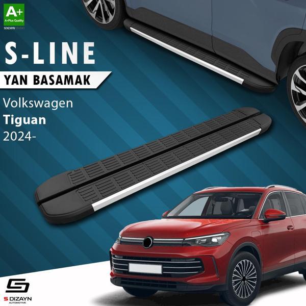 S-Dizayn VW Tiguan 3 S-Line Aluminyum Yan Basamak 183 Cm 2024 Üzeri - Image 1