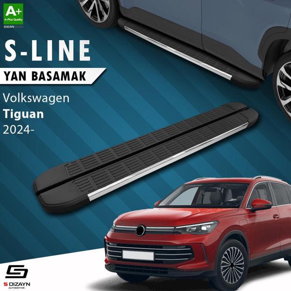 S-Dizayn VW Tiguan 3 S-Line Krom Yan Basamak 183 Cm 2024 Üzeri - Image 1