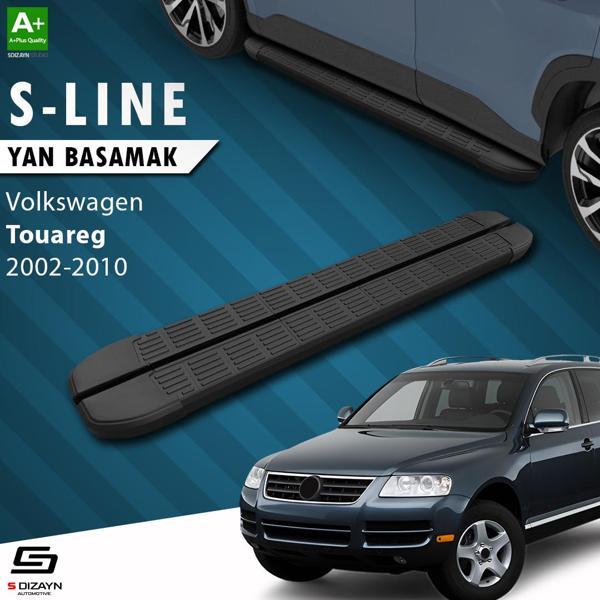 S-Dizayn VW Touareg S-Line Siyah Yan Basamak 193 Cm 2002-2010 - Image 1