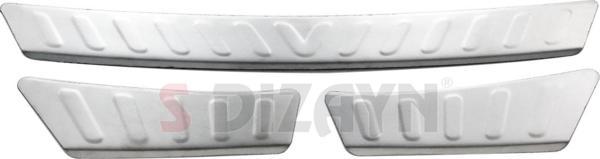 S-Dizayn VW Tiguan Krom Arka Tampon Eşiği 2007-2015 - Image 1