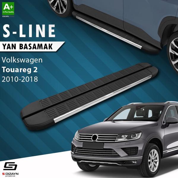 S-Dizayn VW Touareg 2 S-Line Krom Yan Basamak 193 Cm 2010-2018 - Image 1