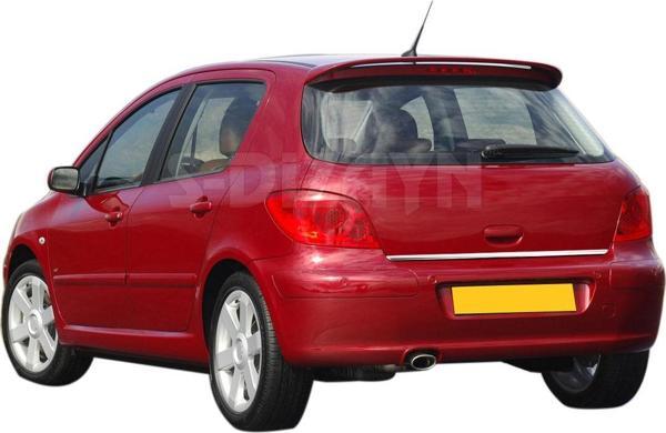 S-Dizayn Peugeot 307 Krom Bagaj Alt Çıta 2001-2008 - Image 1