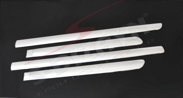 S-Dizayn Peugeot 307 Krom Yan Kapı Çıtası 4 Prç 2001-2008 - Image 1