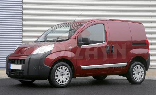S-Dizayn Peugeot Bipper Krom Yan Kapı Çıtası 4 Prç 2008 Üzeri - Image 1