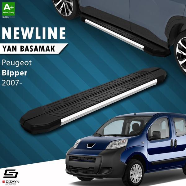 S-Dizayn Peugeot Bipper NewLine Krom Yan Basamak 173 Cm 2007 Üzeri - Image 1